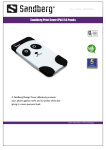 Sandberg Print Cover iPh5/5S Panda