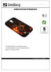 Sandberg Print Cover S4 Glowing Heart