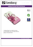 Sandberg Print Cover iPh5/5S Pink Blossom