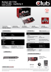 CLUB3D Radeon HD 7750 Eyefinity 4 2GB AMD Radeon HD7750 2GB