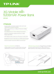 TP-LINK M5360 3G UMTS wireless network equipment