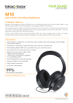 Black Box M10 headphone
