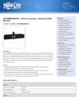 Tripp Lite SUPDMB568HW - UPS Accessory - Hardwire PDU Module