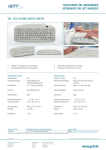 GETT TKL-103-LH-KGEH-WHITE-USB-DE