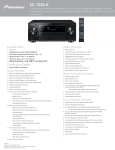 Pioneer SC-1223-K AV receiver