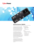 CyberPower CSB806 surge protector