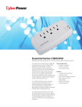 CyberPower CSB300W surge protector