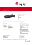 Equip 4-Port HDMI Splitter