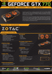 Zotac ZT-70302-10P NVIDIA GeForce GTX 770 2GB graphics card
