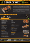Zotac ZT-70402-10P NVIDIA GeForce GTX 760 2GB graphics card