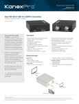 Kanex 3G/HD-SDI/ SDI to HDMI