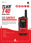 Zebra TLKR-T40 two-way radio