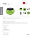 Wavemaster MINI green