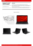 Toshiba Satellite Pro L870