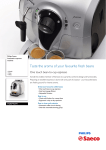 Saeco Xsmall Super-automatic espresso machine HD8745/04