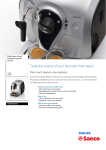 Saeco Xsmall Super-automatic espresso machine HD8745/18