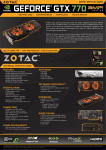 Zotac ZT-70303-10P NVIDIA GeForce GTX 770 2GB graphics card
