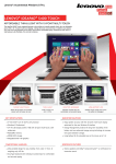 Lenovo IdeaPad S400 Touch