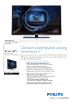 Philips 32PFL3208T 32" HD-ready Smart TV Wi-Fi Black