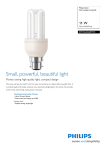 Philips Genie Stick energy saving bulb 871016322407710