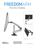Ergotech Group FDM-MAC-G01ICE flat panel desk mount