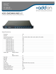 Add-On Computer Peripherals (ACP) ADD-DWDMMUX8E-LC rack console