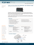 Kanex VGASW4APA video switch