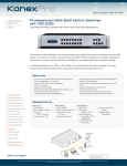 Kanex MXHD88A video switch