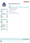 Rexel 2101180 paper perforator