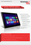 Lenovo ThinkPad Tablet 2 64GB Black