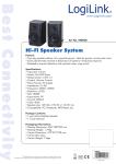 LogiLink SP0028 loudspeaker
