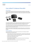 Cisco Unified IP Conference Phone 8831 Daisy Chain Kit