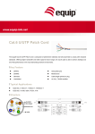 Equip Cat.6 U/UTP Patch Cord