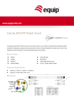 Equip Cat.5e SF/UTP Patch Cord