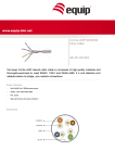 Equip CAT.5e U/UTP Network Data Cable