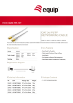 Equip Cat.5e F/UTP Networking Cable