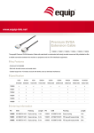 Equip 3+7 HDB15 VGA Extension Cable, M/F