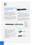 LevelOne 8-Port Combo KVM Switch with Expansion Slot