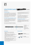 LevelOne 8-Port PS/2 KVM Switch