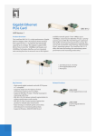 LevelOne Gigabit PCIe Network Card