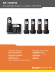 Panasonic KX-TG6845B telephone