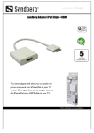Sandberg Adapter iPad 30pin->HDMI