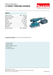 Makita BO3711 power sander