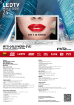 Miia MTV-24LEFHDW-DVD 24" Full HD White LED TV