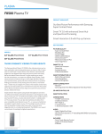 Samsung PN51F8500AFXZA plasma panel