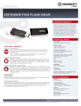 IronKey MXAB0A002G4001FIPS Defender F100