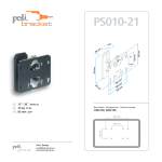 Poli Bracket PS010-21 flat panel wall mount