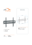 Poli Bracket W048 flat panel wall mount