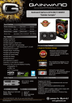 Gainward 426018336-2876 NVIDIA GeForce GTX 650 Ti 2GB graphics card