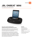 JBL OnBeat Mini